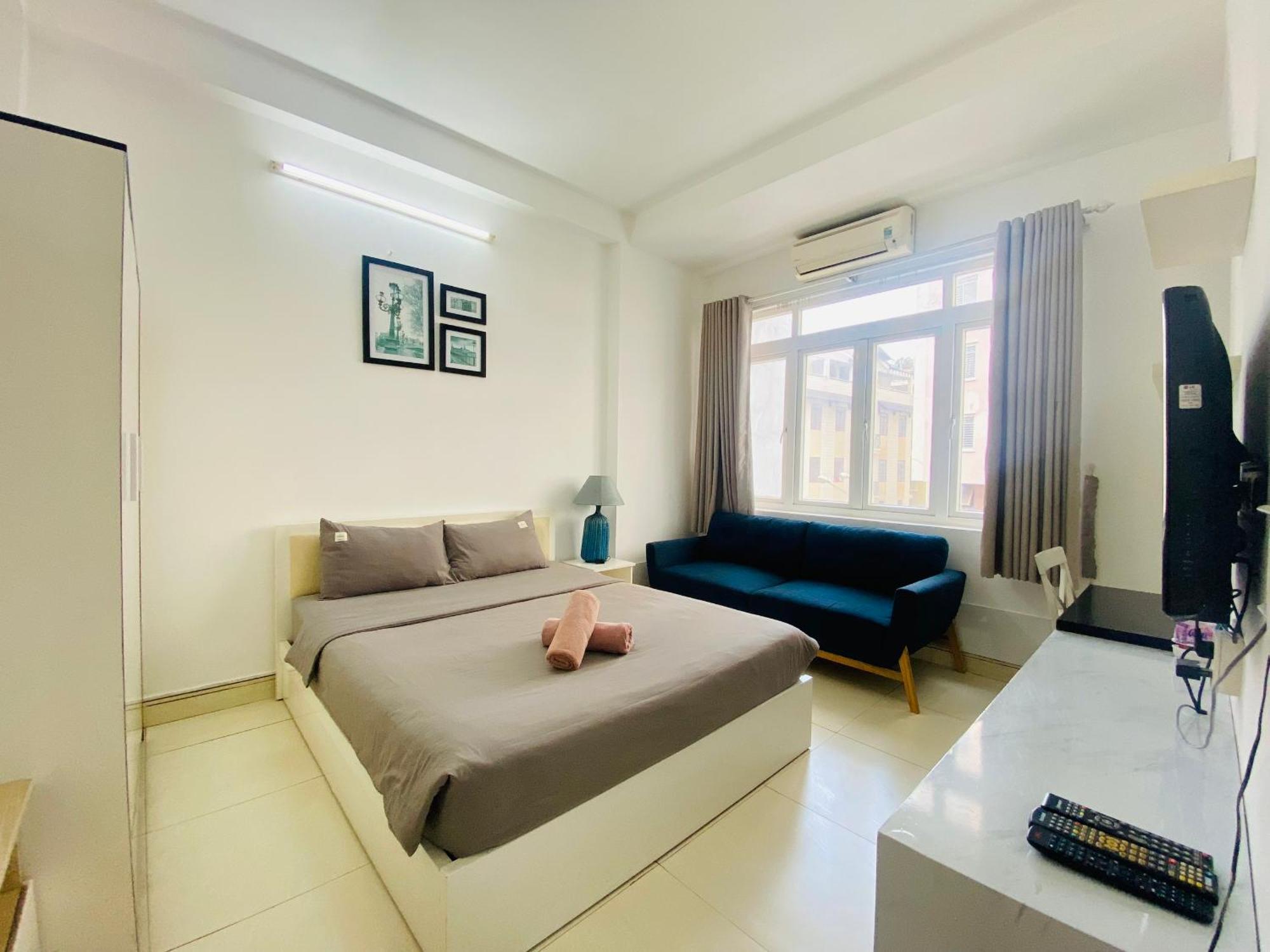 Mh Serviced Apartment Ho-Chi-Minh-Stadt Exterior foto