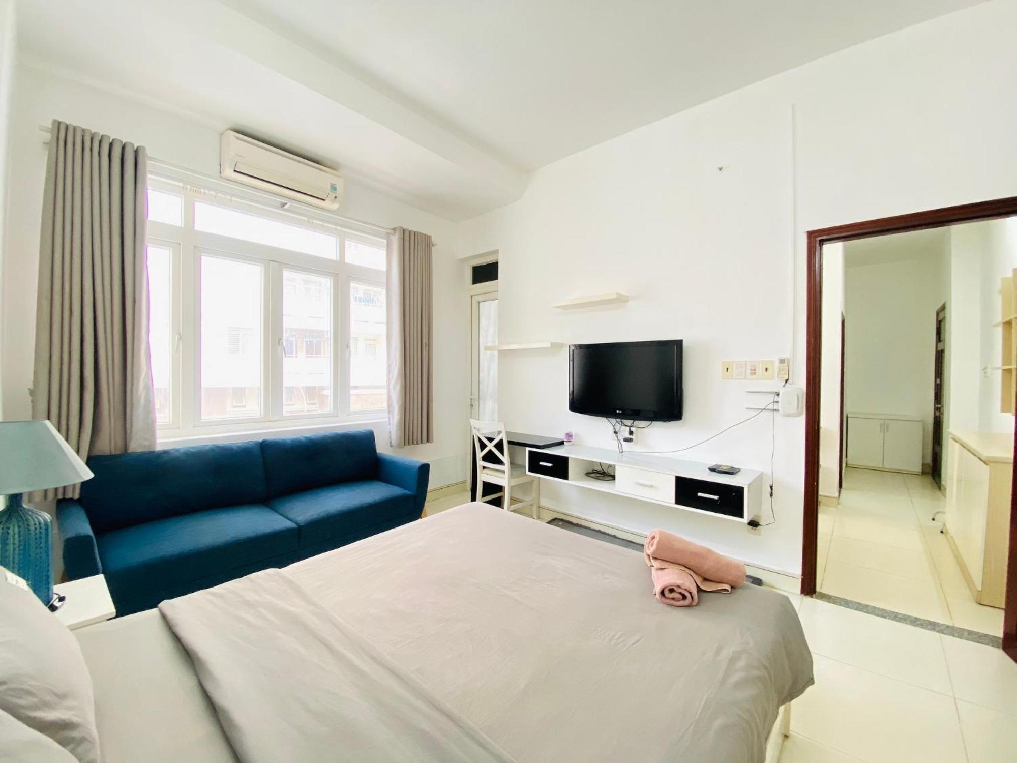 Mh Serviced Apartment Ho-Chi-Minh-Stadt Exterior foto