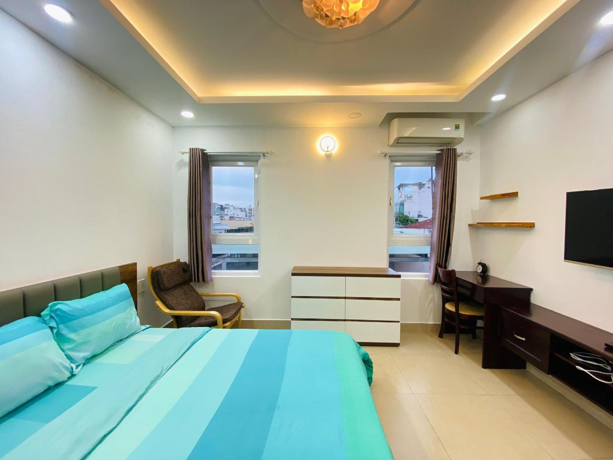 Mh Serviced Apartment Ho-Chi-Minh-Stadt Exterior foto